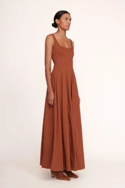 MAUMAU Clothing Shop -MAUMAU Clothing Shop Maxi Wells Dress Tan 003 edit web
