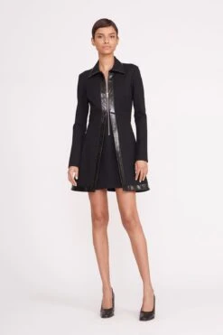 ASSEMBLAGE DRESS | BLACK