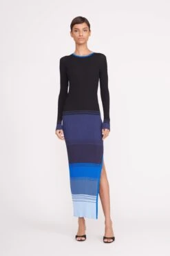 EDNA DRESS | MIDNIGHT GLACIER