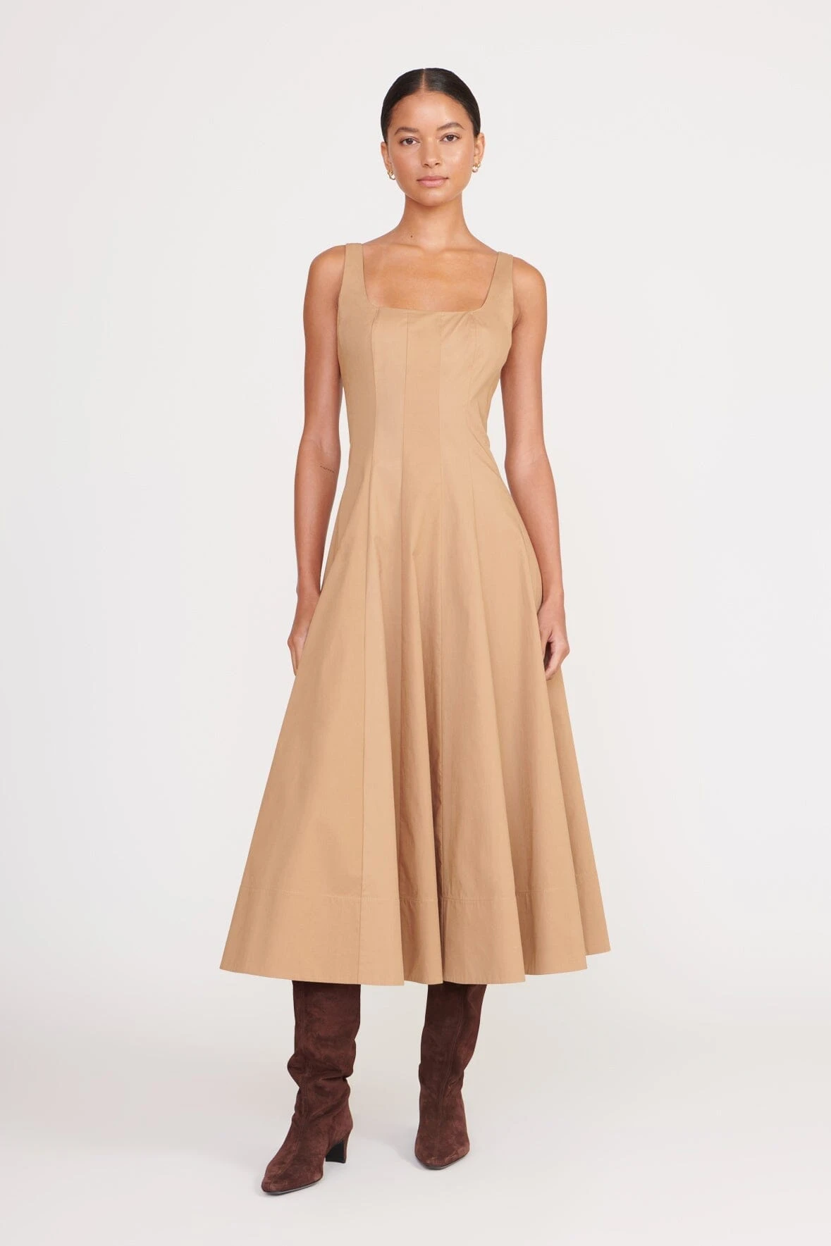 WELLS DRESS | CAMEL 3 WELLS DRESS | CAMEL